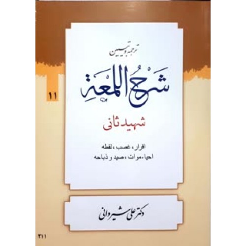 کتاب ترجمه و تبین شرح اللمعه جلد 11