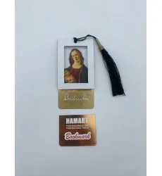 کتاب نشانه کتاب مشاهیر:SANDRO BOTTICELLI 3 (بوک مارک،کد 769)،(فلزی)
