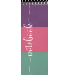 دفترچه یادداشت TO DO (کد 270،چند طرح)،(سیمی) دفترچه یادداشت TO DO (کد 270،چند طرح)،(سیمی)