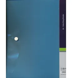 دفتر کلاسوری خط دار 26 حلقه یدک خور 100 برگ (کد 286)،(سیمی) دفتر کلاسوری خط دار 26 حلقه یدک خور 100 برگ (کد 286)،(سیمی)