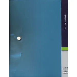 دفتر کلاسوری خط دار 26 حلقه یدک خور 100 برگ (کد 286)،(سیمی) دفتر کلاسوری خط دار 26 حلقه یدک خور 100 برگ (کد 286)،(سیمی)