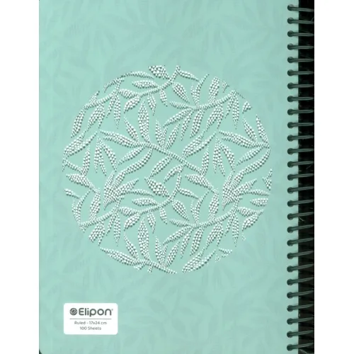 دفتر خط دار فانتزی 100 برگ (4طرح،کد 279)،(سیمی)