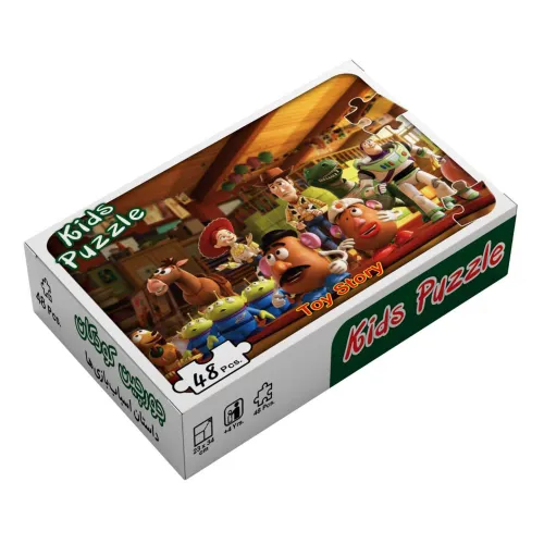 کتاب بسته پازل داستان اسباب بازی (48تکه)