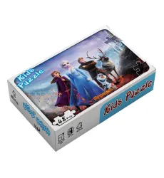 کتاب بسته پازل فروزن (48تکه،باجعبه)