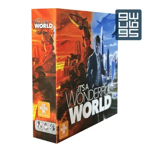 کتاب بسته بازی ایرانی استراتژیک جهان شگفت انگیز (IT'S A WONDERFUL WORLD)،(باجعبه)