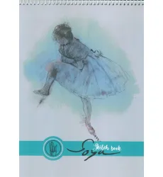 دفتر نقاشی و طراحی 40 برگ (طرح گویا،کد 1276)،(سیمی)
