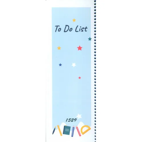 دفترچه یادداشت (to do list،کد 1529)،(سیمی)