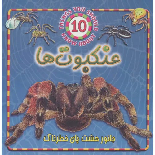 کتاب عنکبوت ها (جانور هشت پای خطرناک)،(گلاسه)