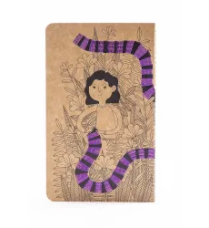 دفتر خط دار (طرح گلدوزی،کد 2)