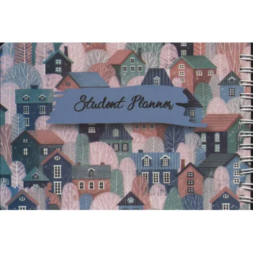 دفترچه یادداشت student planner (کد 504)،(سیمی)