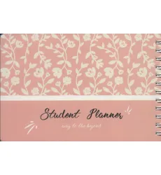 دفترچه یادداشت student planner (کد 502)،(سیمی)