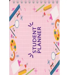 دفترچه یادداشت student planner (کد 506)،(سیمی)