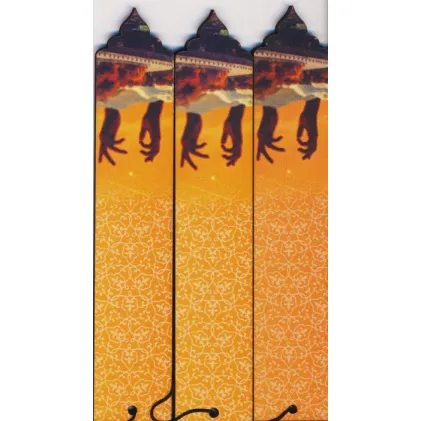 مجموعه نشانه کتاب (بوک مارک،کد N60)،(3عددی،چوبی)