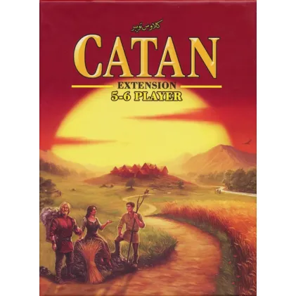 کتاب بسته بازی کارتی افزونه مهاجران کاتان (CATAN)،(باجعبه)
