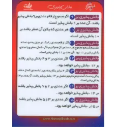 کتاب فلش کارت جیبی بخش پذیری (گلاسه) کتاب فلش کارت جیبی بخش پذیری (گلاسه)