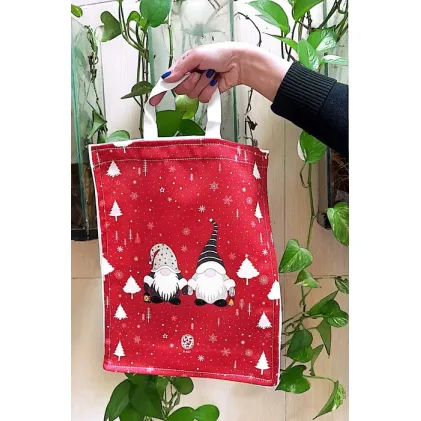 کیف پارچه ای قدیما 35*26.5 (چند طرح،کد B 803)