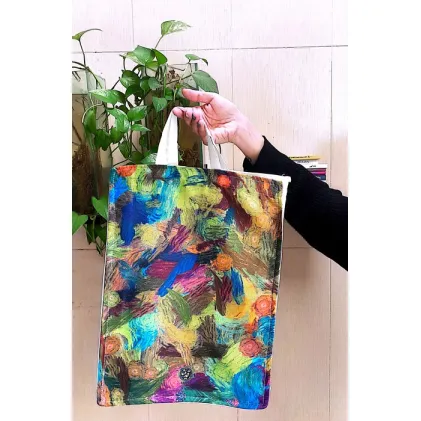 کیف پارچه ای قدیما 42*31 (کد SB-35)