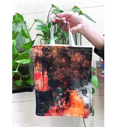 کیف پارچه ای قدیما 28*22 (کد M-604)