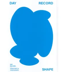 دفتر یادداشت بی خط DAY RECORD (سفید آبی،کد 707)