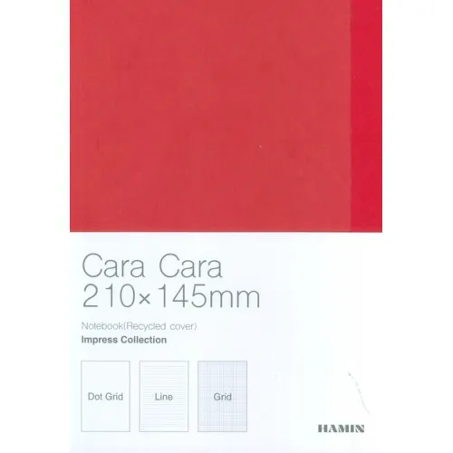 دفتر یادداشت ترکیبی:خط دار،نقطه ای،شطرنجی CARA (قرمز،کد 899)