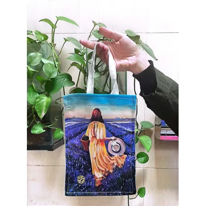 کیف پارچه ای 16*23/5 (کد SK-21)