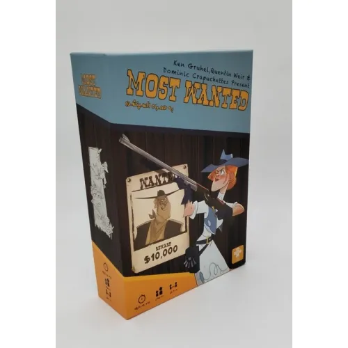 کتاب بسته بازی مهمانی موست وانتد (MOST WANTED) به همراه اکسپنشن (باجعبه)