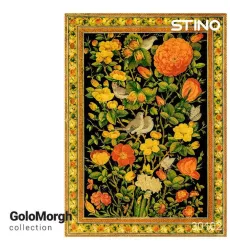 پازل شیشه ای استینو 500 تکه طرح گل و مرغ (کد 30102)،(باجعبه)