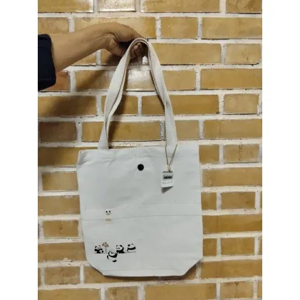 کیف پارچه ای جیب دار 34*32 جین جوی (کد W1)