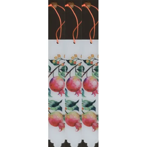 مجموعه نشانه کتاب (بوک مارک طرح انار)،(3عددی)