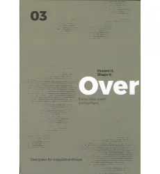 دفتر یادداشت خط دار WORD (طرح OVER)