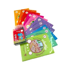 کتاب مجموعه ریاضیات پیش دبستانی (همراه ماژیک 12 رنگ)،(10جلدی) کتاب مجموعه ریاضیات پیش دبستانی (همراه ماژیک 12 رنگ)،(10جلدی)