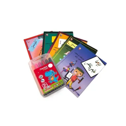 کتاب مجموعه بچه ها (همراه ماژیک 12 رنگ)،(5جلدی)