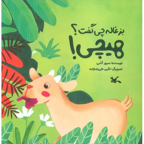 کتاب بزغاله چی گفت؟ هیچی! (گلاسه)
