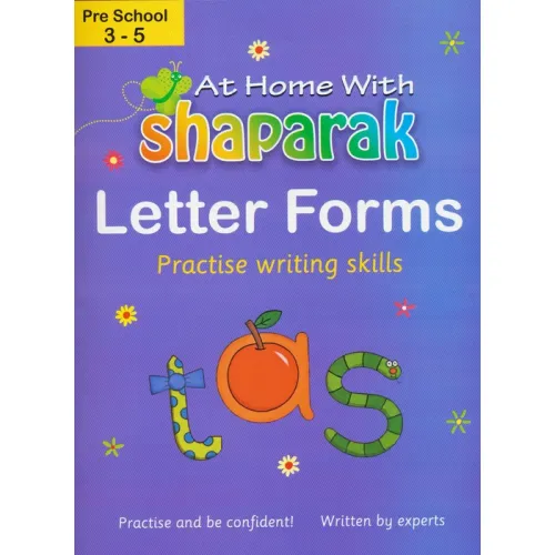 کتاب شاپرک بنفش (آموزش الفبا:Letter Forms)،(انگلیسی)