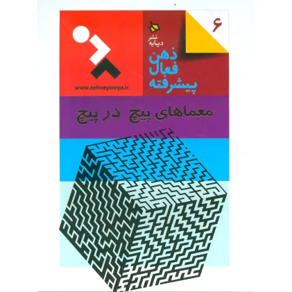 کتاب ذهن فعال پیشرفته 6 (معماهای پیچ در پیچ)