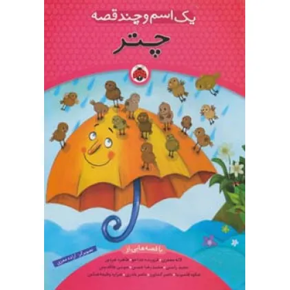 کتاب یک اسم و چند قصه (چتر)،(گلاسه)