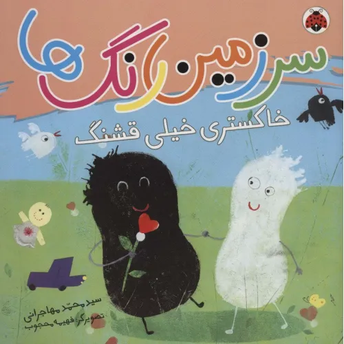 کتاب سرزمین رنگ ها (خاکستری خیلی قشنگ)،(گلاسه)