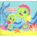کتاب پارچه ای سوت دار 6 (حیوانات دریایی)،(2زبانه)