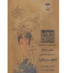 کتاب شعر مدام (شعر تصویر خواب سرمه ای) کتاب شعر مدام (شعر تصویر خواب سرمه ای)