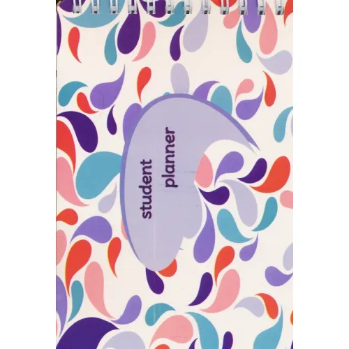 دفترچه یادداشت student planner (کد 505)،(سیمی)