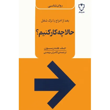 کتاب حالا چه کار کنیم؟ (بعد از اخراج یا ترک شغل)