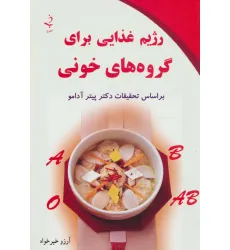 کتاب رژیم غذایی برای گروه های خونی