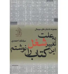 کتاب به علت تغییر شغل این کتاب را نوشتم (مجموعه داستان های مینیمال)