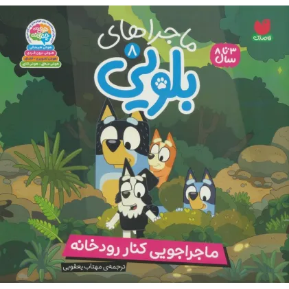 کتاب ماجراهای بلویی 8 (ماجراجویی کنار رودخانه)