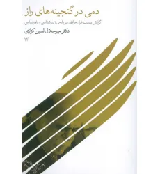 کتاب دمی در گنجینه های راز (گزارش بیست غزل حافظ،بر پایه ی زیباشناسی و باورشناسی 13)