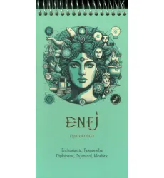 دفتر یادداشت خط دار سرو (ENFJ،کدC-107)،(سیمی)