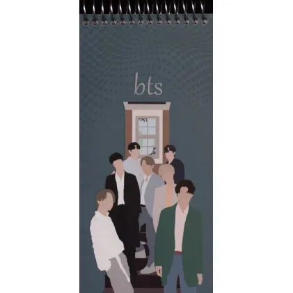 دفتر یادداشت BTS (کد b1)،(سیمی)