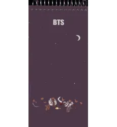 دفتر یادداشت BTS (کد b6)،(سیمی)