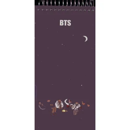 دفتر یادداشت BTS (کد b6)،(سیمی)