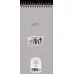 دفتر یادداشت BTS (کد b4)،(سیمی) دفتر یادداشت BTS (کد b4)،(سیمی)